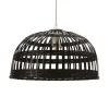 Lussiol Lighting Suspension En Bambou Noir D. 40 Cm 19
