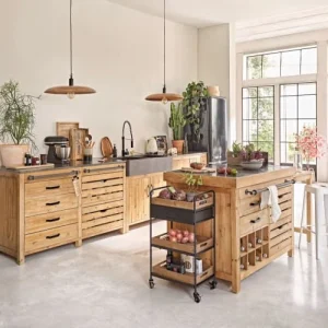 Maisons Du Monde Suspension En Bois De Manguier 13