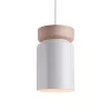 Lussiol Lighting Suspension En Bois Naturel D. 15 Cm 22