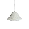 Now’s Home Suspension En Feuilles De Palmier Blanche 55x28cm 22