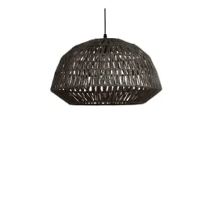 WOOOD Suspension En Jute D45cm Noir 12