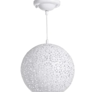 Lussiol Lighting Suspension En Métal Blanc D. 30 Cm 9