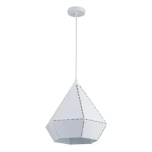Altobuy Suspension En Métal Noir Forme Diamant 18