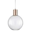 Maisons Du Monde Suspension En Métal Cuivré Et Verre D30 16