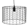 Maisons Du Monde Suspension En Métal Filaire Noir H22 10