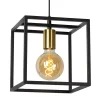 Lucide Suspension En Métal Noir 11