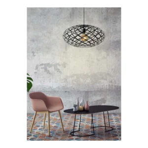 Lampea Suspension En Métal Noir 162 Cm 10