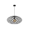 Lampea Suspension En Métal Noir 162 Cm 22