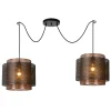 Lucide Suspension En Métal Noir 22