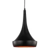 Laurie Lumière Suspension En Métal Noir 22