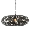 Laurie Lumière Suspension En Métal Noir 22