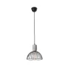 LEDS C4 Suspension En Métal Noir Et Ciment 14