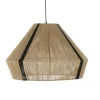 Maisons Du Monde Suspension En Métal Recyclé Et Jute Tressé à La Main Noir Et Beige 19