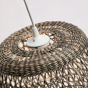 Lussiol Lighting Suspension En Rotin Naturel D. 30 Cm 9