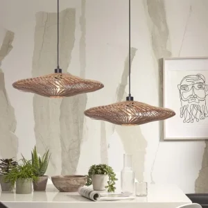 Good & Mojo Suspension En Rotin Naturel, H. 14cm 12