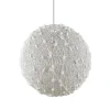 C-Création Suspension En Sisal Et Coton Blanc 16