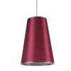C-Création Suspension En Tissu Coton Framboise 11