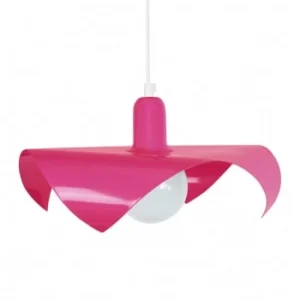 C-Création Suspension En Tôle D’acier Rose 14