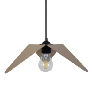 C-Création Suspension En Tôle D’acier Taupe 14