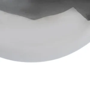 QAZQA Suspension En Verre Argenté 18