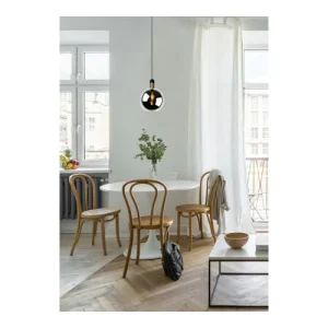 Lampea Suspension En Verre Fumé 158 Cm 18