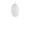Leitmotiv Suspension En Verre H44cm Blanc 14