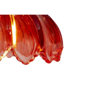 C-Création Suspension En Verre Rouge 16