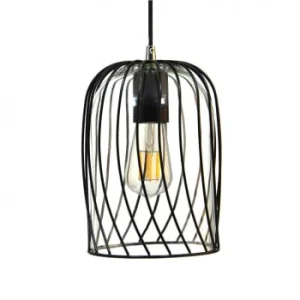 C-Création Suspension En Verre Transparent Et Métal Cuivré 16