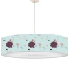 Abat-jours Suspension Enfant Hérisson Petit Bleu Ø 50 X H 25 17