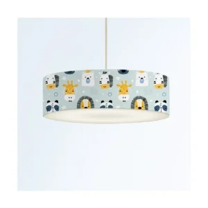 Abat-jours Suspension Enfant Savane Petit Bleu Ø 50 X H 25 12