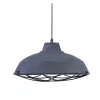 Rendez Vous Déco Suspension Filaire En Métal Gris Béton 20