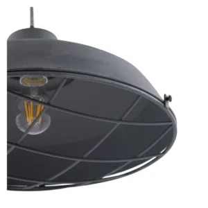 Rendez Vous Déco Suspension Filaire En Métal Gris Béton 18