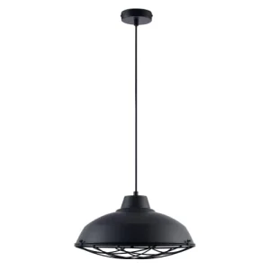 Rendez Vous Déco Suspension Filaire En Métal Noir 12