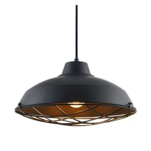 Rendez Vous Déco Suspension Filaire En Métal Noir 18