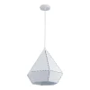 Lampea Suspension Industrielle En Blanc 150 Cm 17