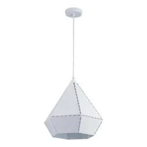 Lampea Suspension Industrielle En Noir 150 Cm 15