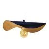 TOSEL Suspension Métal Bleu Et Or 22
