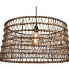 Gérard Lamy Suspension Métal Et Palmier 60×56 Cm Naturelle 22