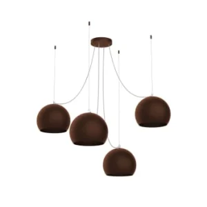 Lumicom Suspension Métal Blanc Brillant 13