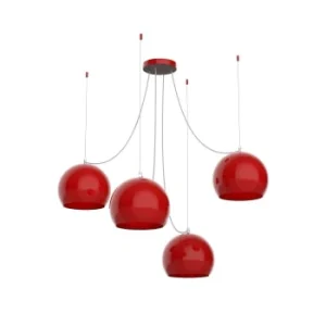 Lumicom Suspension Métal Blanc Brillant 15