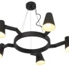 It’s About Romi Suspension Noire 5 Lampes 8