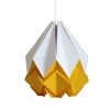 Tedzukuri Atelier Suspension Origami Bicolore En Papier Taille L 16