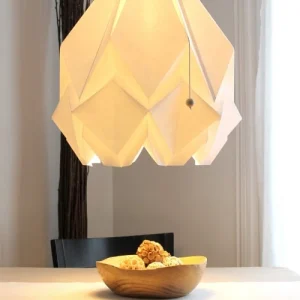 Tedzukuri Atelier Suspension Origami Couleur Unie En Papier Taille XL 9