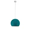 La Case De Cousin Paul Suspension Simple Coupole M Bleu Paon 22