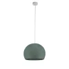 La Case De Cousin Paul Suspension Simple Coupole M Vert De Gris 14