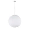 La Case De Cousin Paul Suspension Simple Globe L Blanc 14