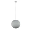 La Case De Cousin Paul Suspension Simple Globe M Gris Perle 20