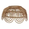 Casatera Suspension Vintage En Rotin Naturel Bois Clair 13