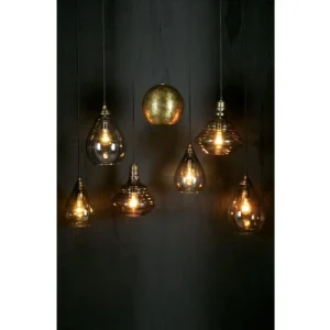 BePureHome Suspension Vintage En Verre D14x28cm Gris 8